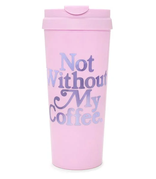 Термокружка ban.do - Not Without My Coffee
